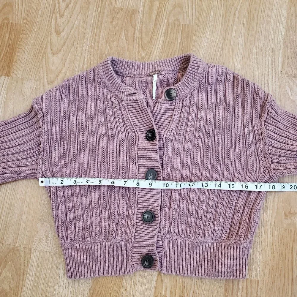 💗 FREE PEOPLE 💗 'All Yours' Cropped Dolman Sleeve Cardigan - [Size XS]